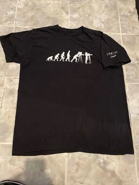 Canon Cinema Camera EOS Black SZ L/XL T-Shirt Promo Gift Swag C500 Tee
